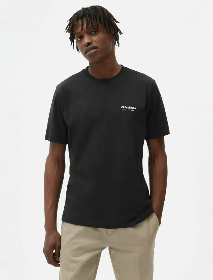 Men TShirts Dickies Reworked TShirt Black