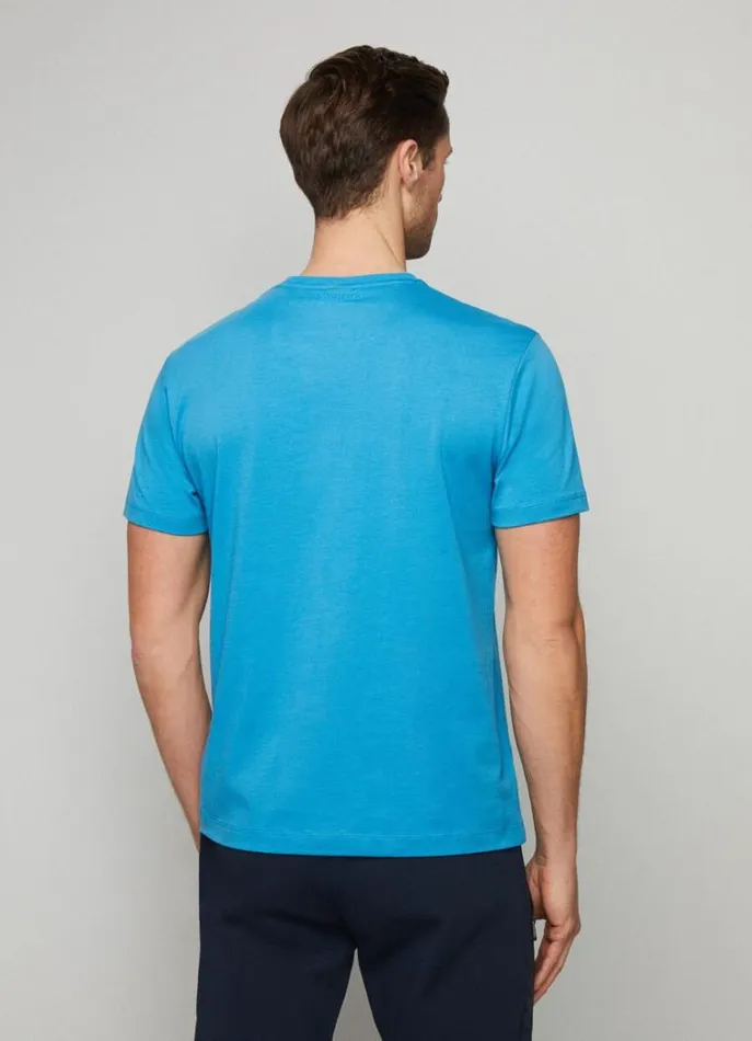 Men Tshirts Hackett London Aston Martin Classic Fit TShirt Hypa Blue