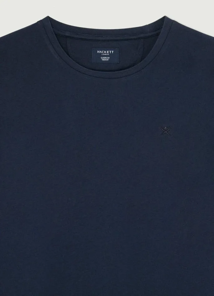 Men Tshirts Hackett London Classic Fit TShirt Navy