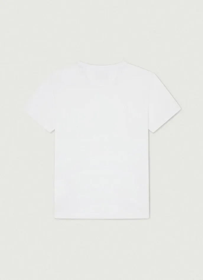 Men Tshirts Hackett London Classic Fit TShirt White