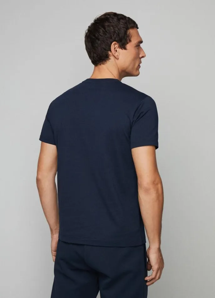 Men Tshirts Hackett London Hackett Sport Classic Fit TShirt Navygrey