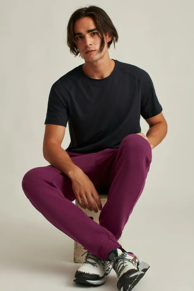 Men Tech Fleece Jogger Magenta Bonobos Joggers and Athleisure