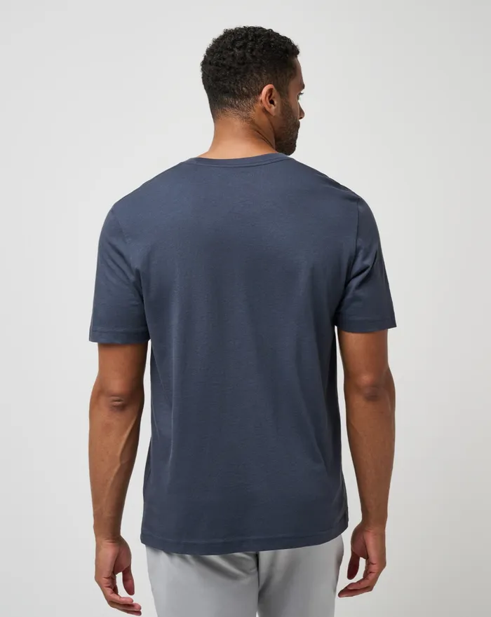 Men Tees TravisMathew 44 REPRESENT 20 TEE Mood Indigo
