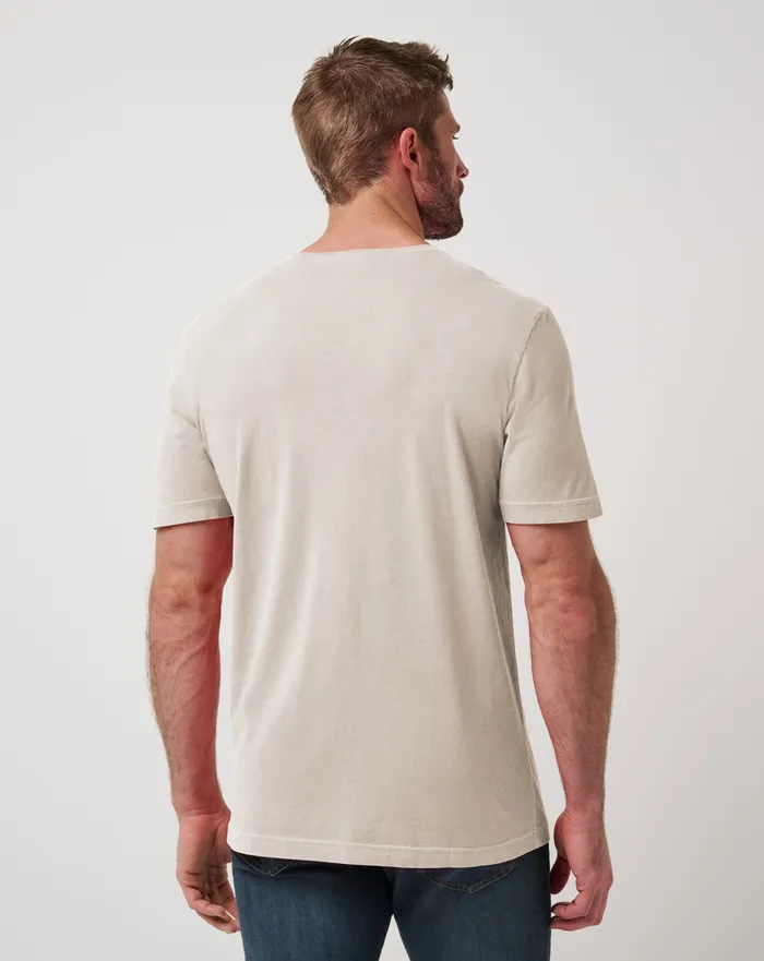 Men Tees TravisMathew LOCAL FAVORITE 20 TEE Italian Sand