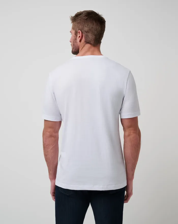 Men Tees TravisMathew NEW YORK YANKEES SUNSET SLAM 20 TEE White