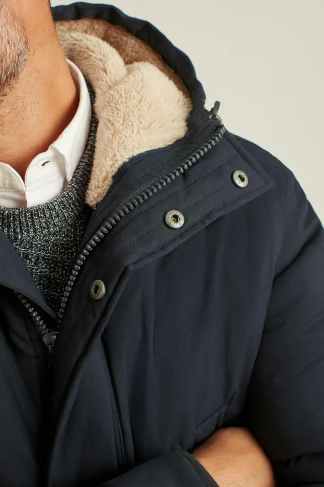 Men The Expedition Parka Navy Bonobos Jackets and Coats