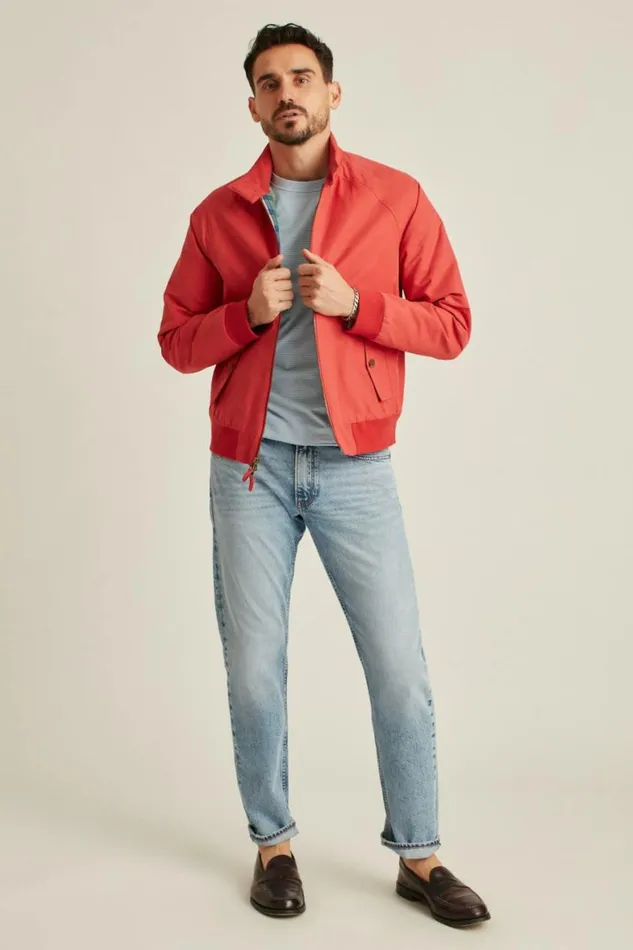 Men The Harrington Jacket Baked Apple Bonobos Jackets and Coats