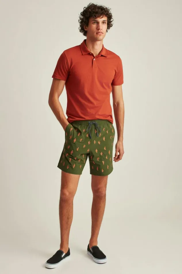 Men The Rec Short Cactus Bonobos Casual Shorts