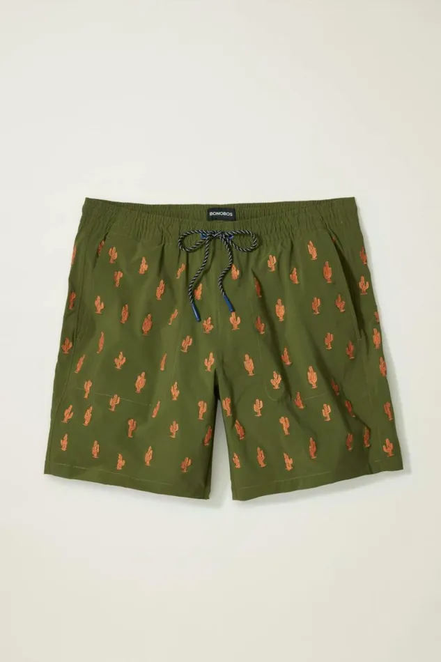 Men The Rec Short Cactus Bonobos Casual Shorts