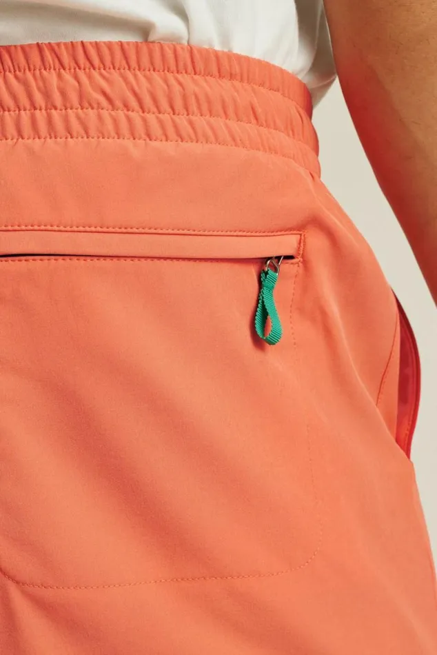 Men The Rec Short Coral Color Block Bonobos Casual Shorts