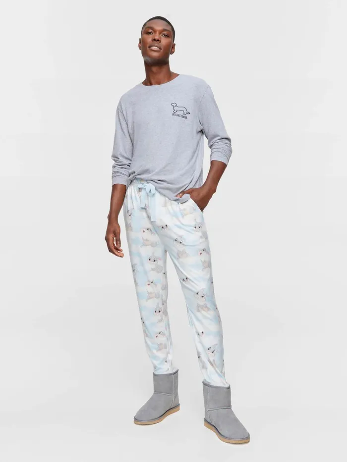 Men Thumper Plush Pj Pant Multi Peter Alexander Pants