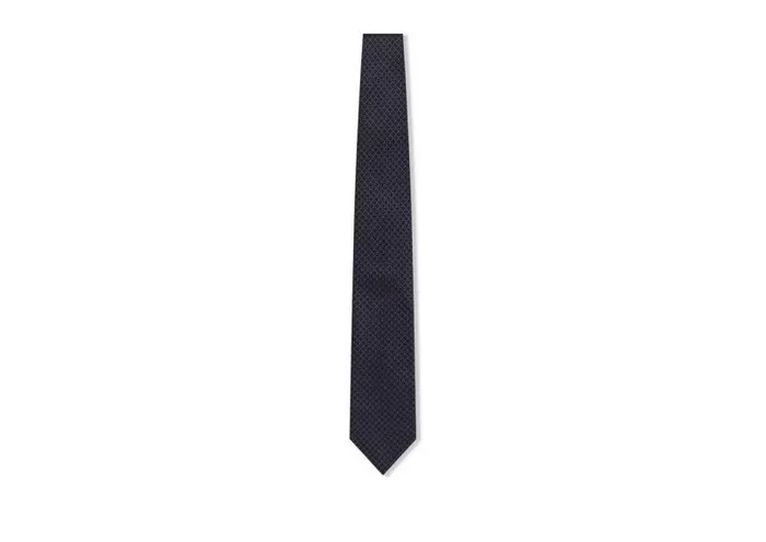 Men Ties and Bow Ties Tom Ford Pois Jacquard Tie Navy