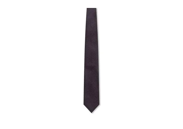 Men Ties and Bow Ties Tom Ford Pois Jacquard Tie Plum