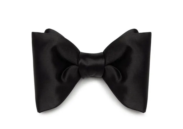 Men Ties and Bow Ties Tom Ford Satin Bow Tie Black