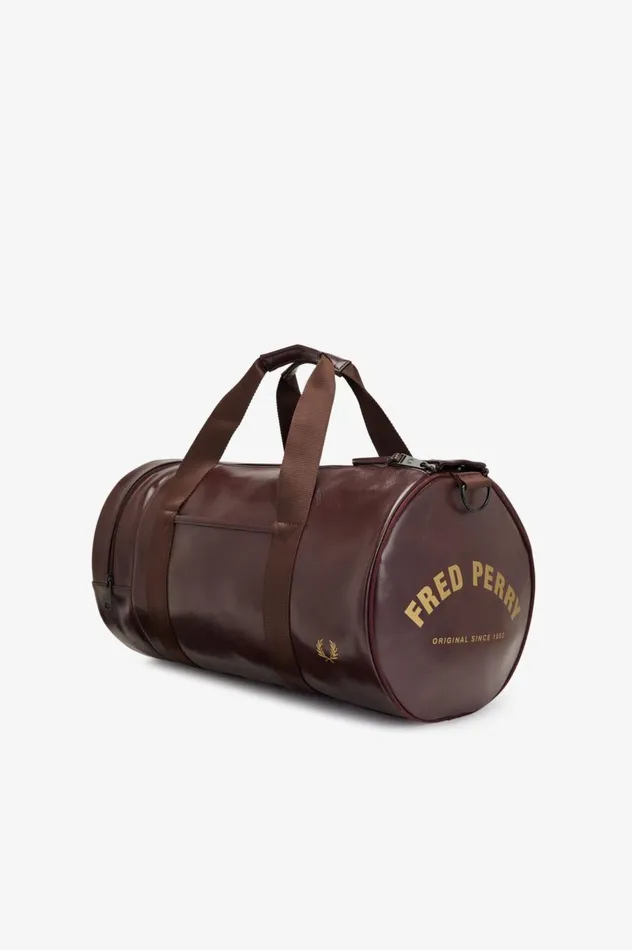 Men Tonal Barrel Bag Port Fred Perry Bags