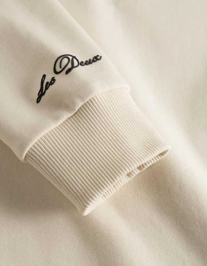 Men Tribeca Hoodie 8211 Ivory Les Deux HoodiesSweatshirts