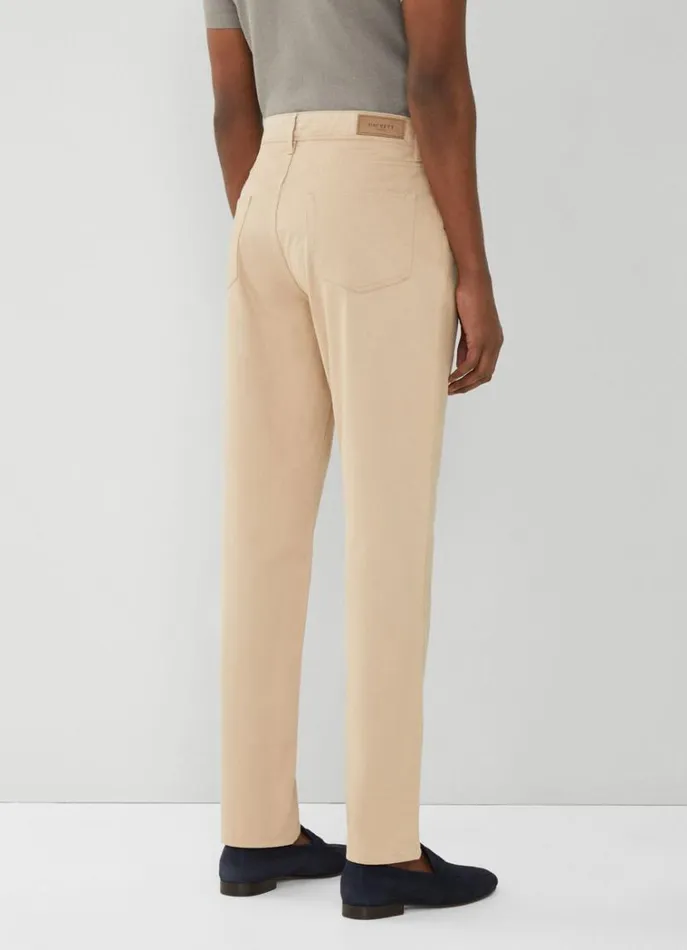 Men Trousers and Chinos Hackett London Regular Fit Trinity Trousers Oat