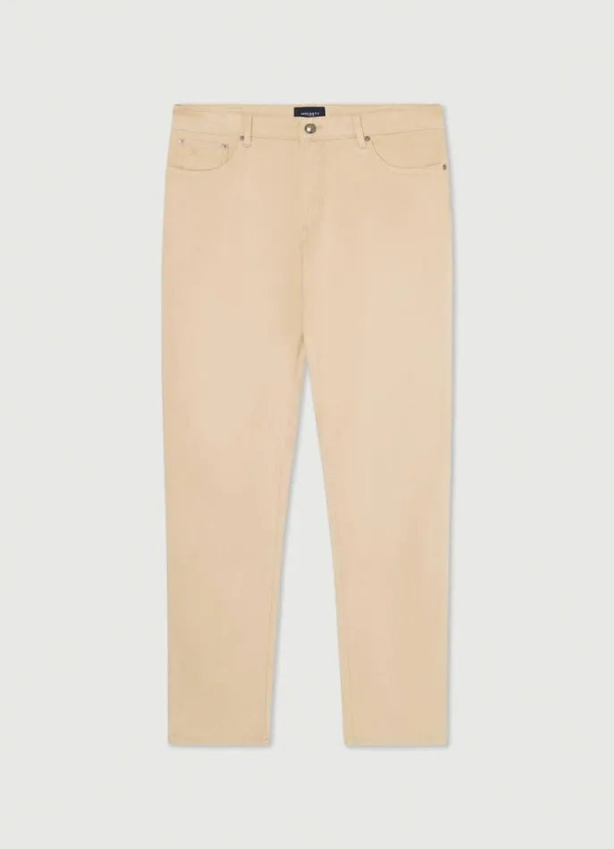 Men Trousers and Chinos Hackett London Regular Fit Trinity Trousers Oat