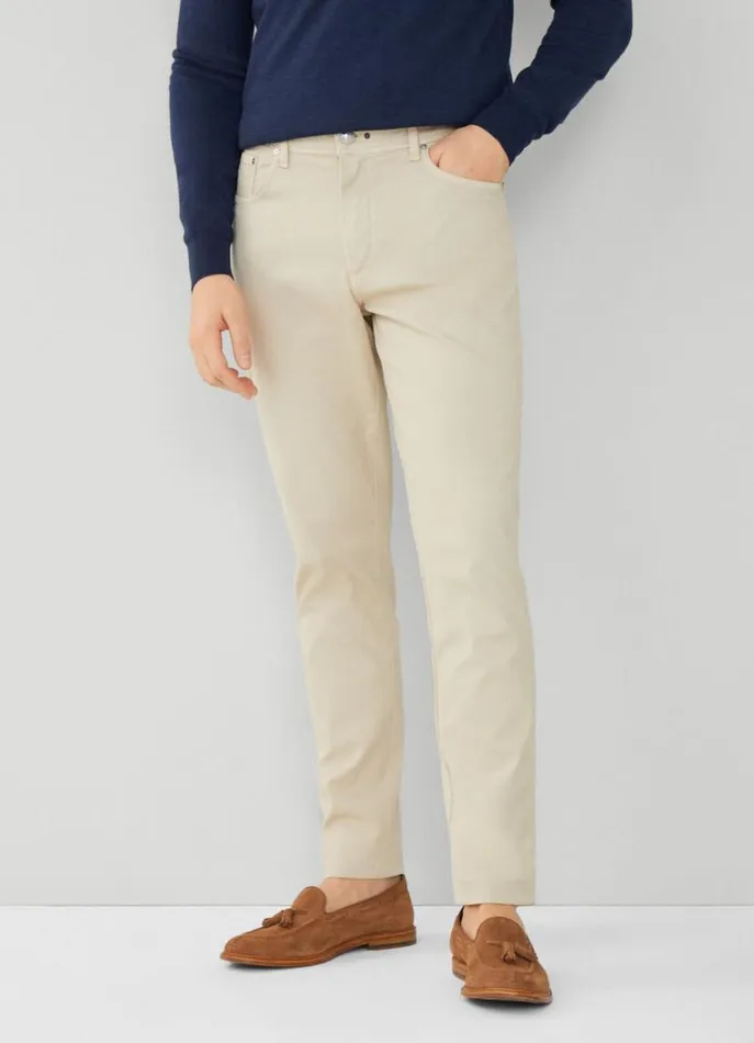 Men Trousers and Chinos Hackett London Regular Trinity Fit Trousers Beach