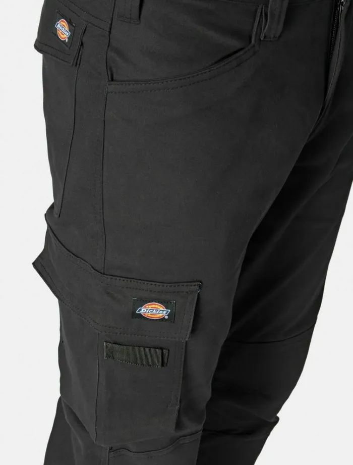 Men Trousers Dickies Lead In Flex Trousers Black