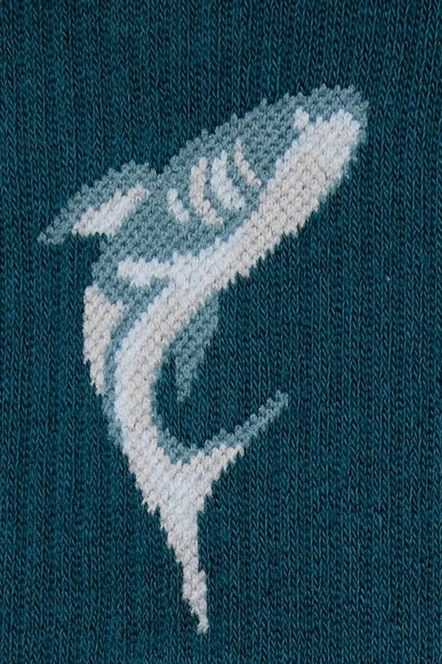 Men Tube Sock Blue Shark Snack Attack Bonobos Socks and Underwear