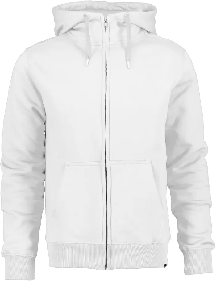 Men Ven FullZip Snow White Didriksons Hoodies and Sweatshirts