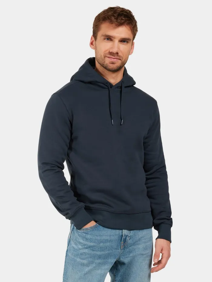 Men Ven Hoodie Navy Didriksons Hoodies and Sweatshirts