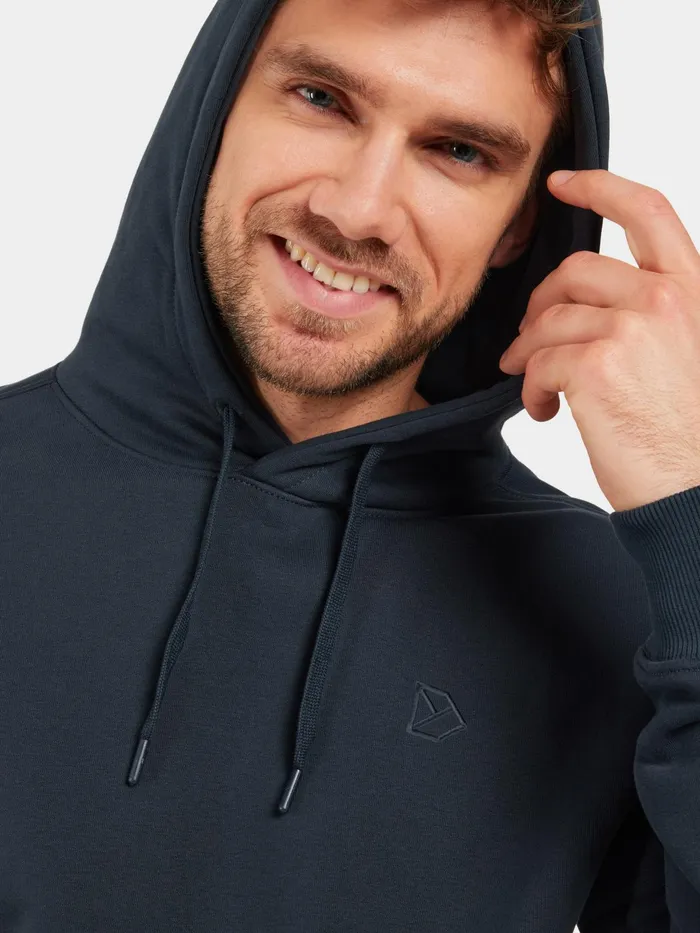 Men Ven Hoodie Navy Didriksons Hoodies and Sweatshirts