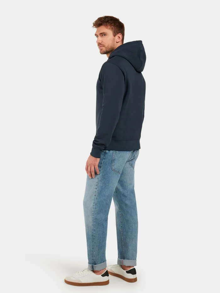 Men Ven Hoodie Navy Didriksons Hoodies and Sweatshirts
