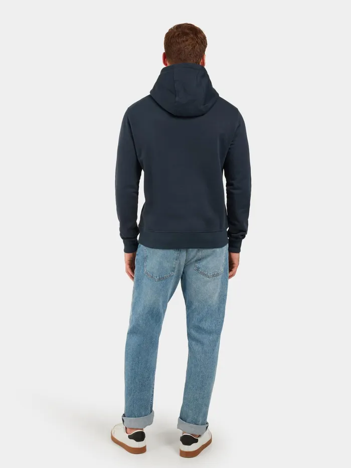Men Ven Hoodie Navy Didriksons Hoodies and Sweatshirts