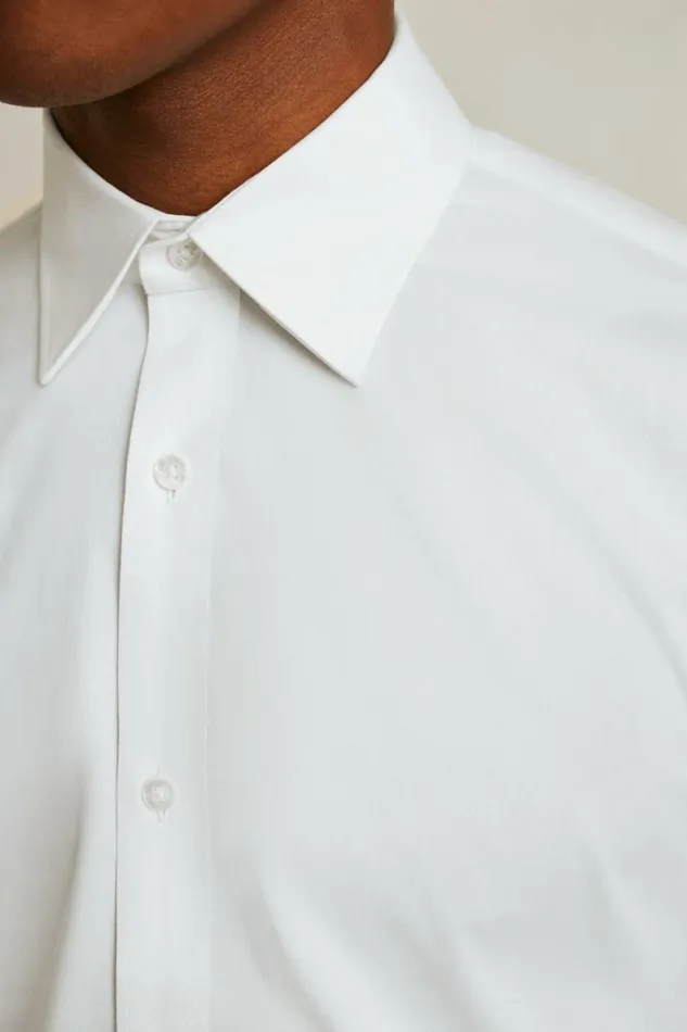 Men Weekday Warrior Dress Shirt Solid White Bonobos Business Casual Shirts