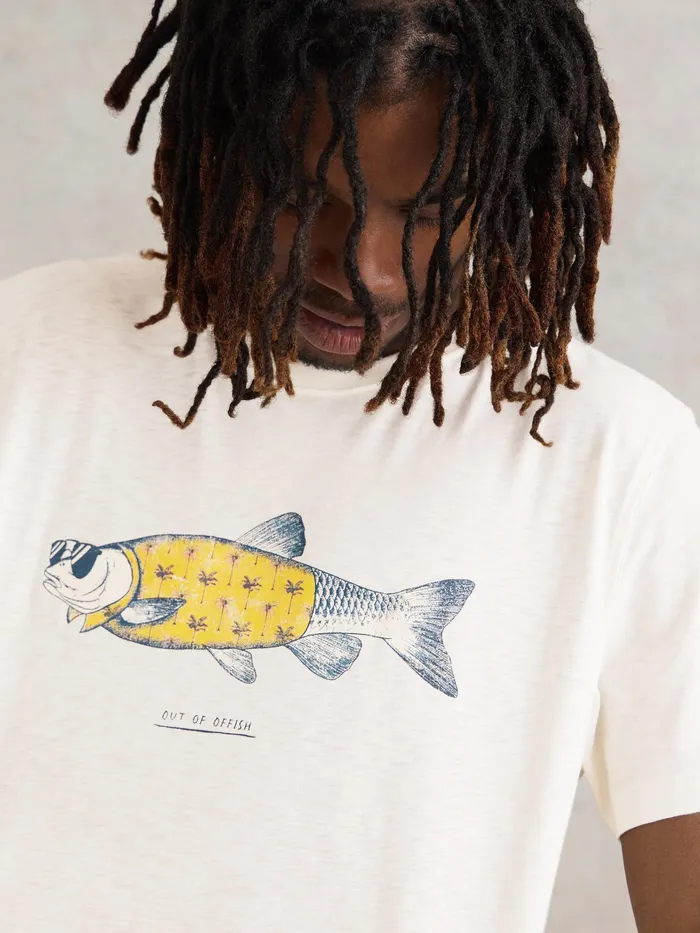 Men White Stuff Clothing Out Of Offish Graphic Tee Men White Stuff Clothing Out Of Offish Graphic Tee