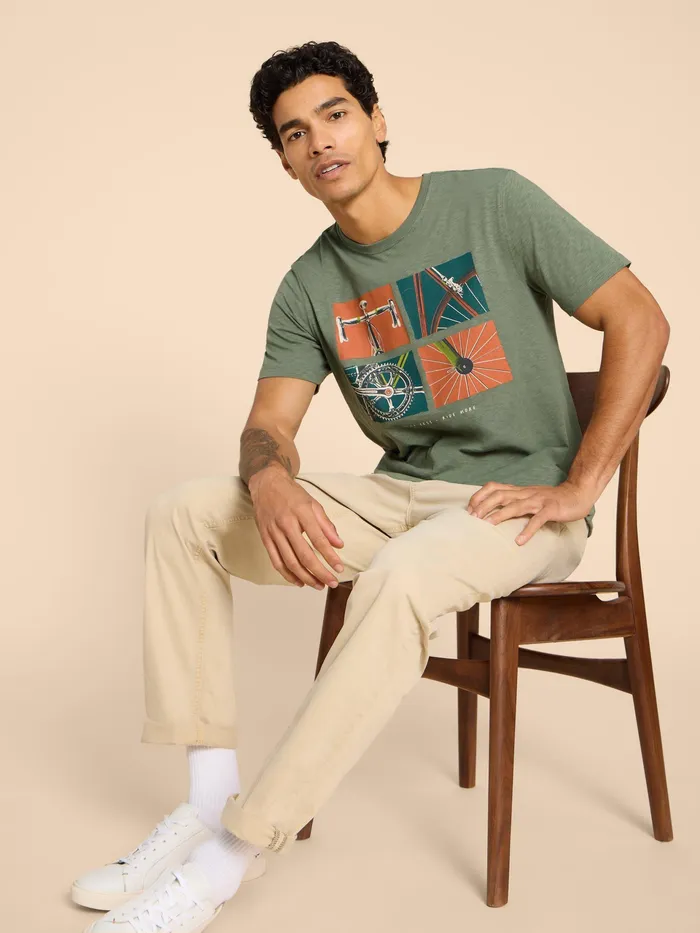 Men White Stuff Clothing Ride Graphic Tee