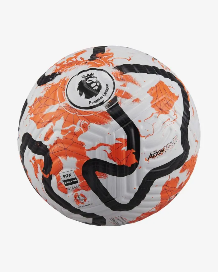 MenWomen Nike All Accessories And Equipment Premier League Flight Whitetotal Orangeblack