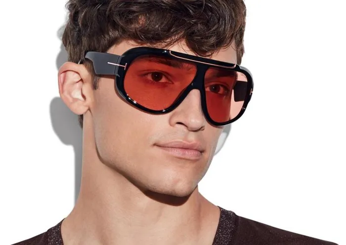 MenWomen SUNGLASSES Tom Ford Photochromatic Rellen Sunglasses