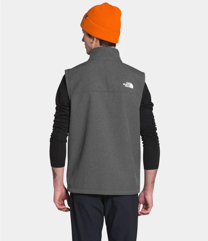 Mens Apex Bionic Vest Tnf Dark Grey Heather The North Face Softshell