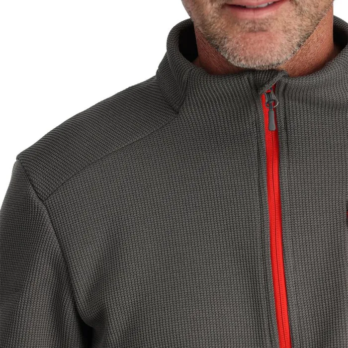 Mens Bandit Full Zip Polar Spyder Fleece