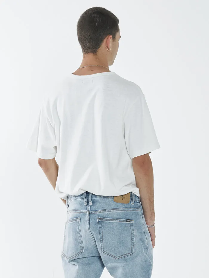 Mens Bones Denim Jean Dust Blue Thrills Denim