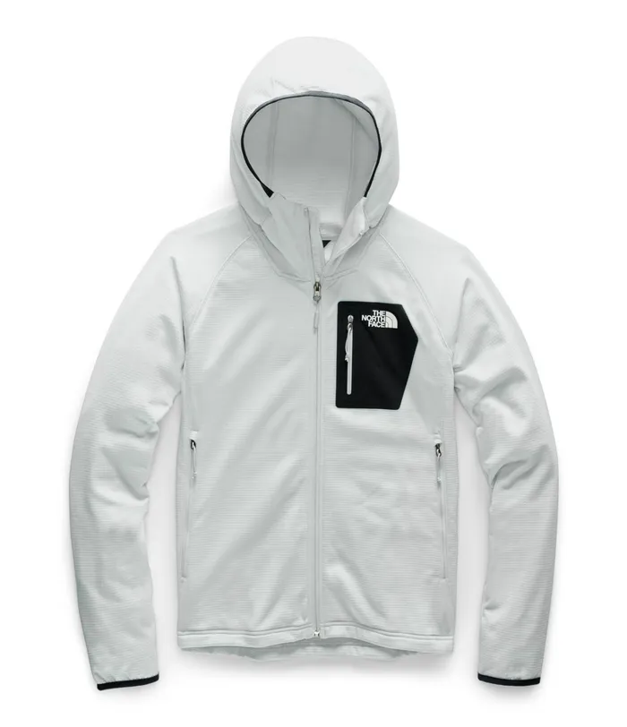 Mens Borod Hoodie Tin Greytnf Black The North Face Fleece