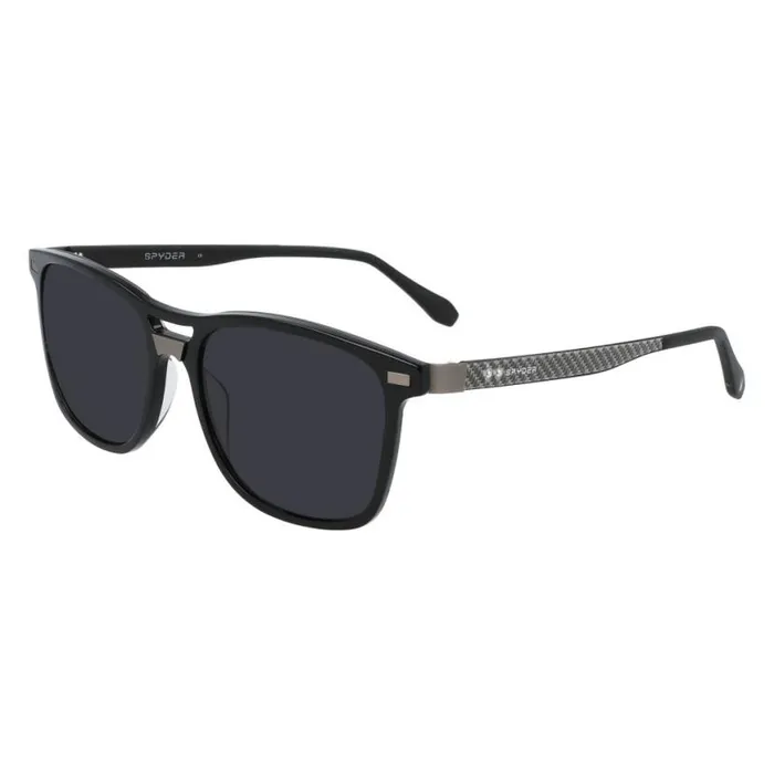 Mens Bridge Square Sunglasses Black Spyder Eyewear