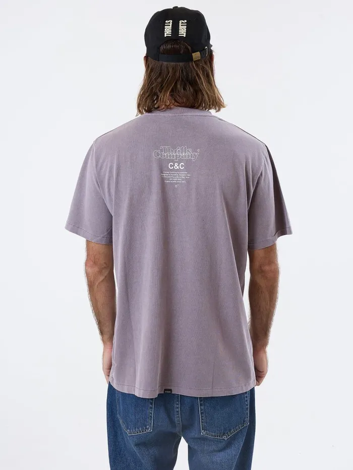 Mens Common Target Merch Fit Tee Mineral Grey Thrills Tees and Tank Tops Mens Common Target Merch Fit Tee Mineral Grey Thrills Tees and Tank Tops