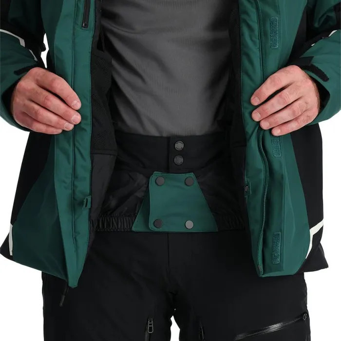 Mens Copper Cypress Green Spyder Insulated