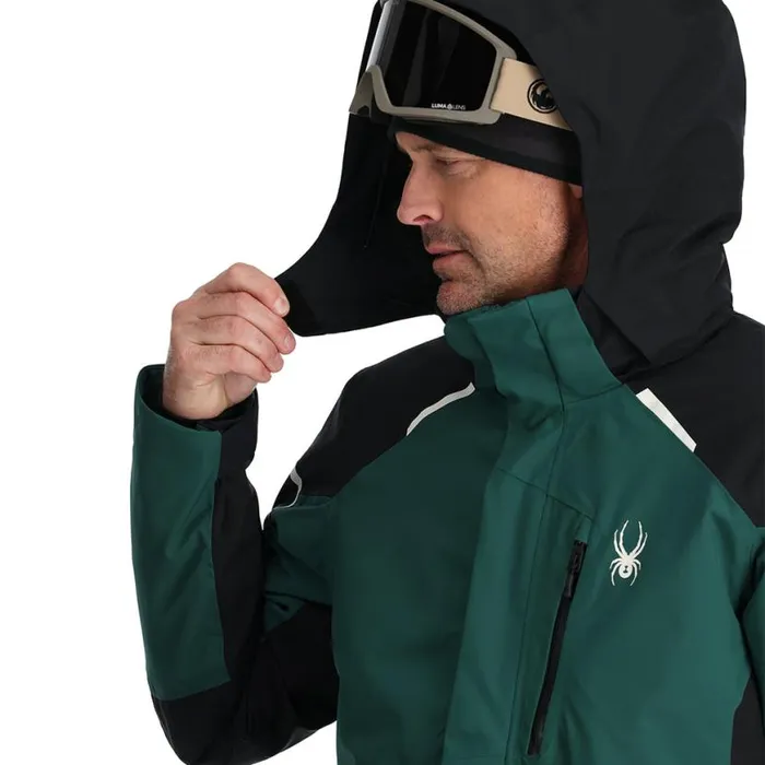 Mens Copper Cypress Green Spyder Insulated