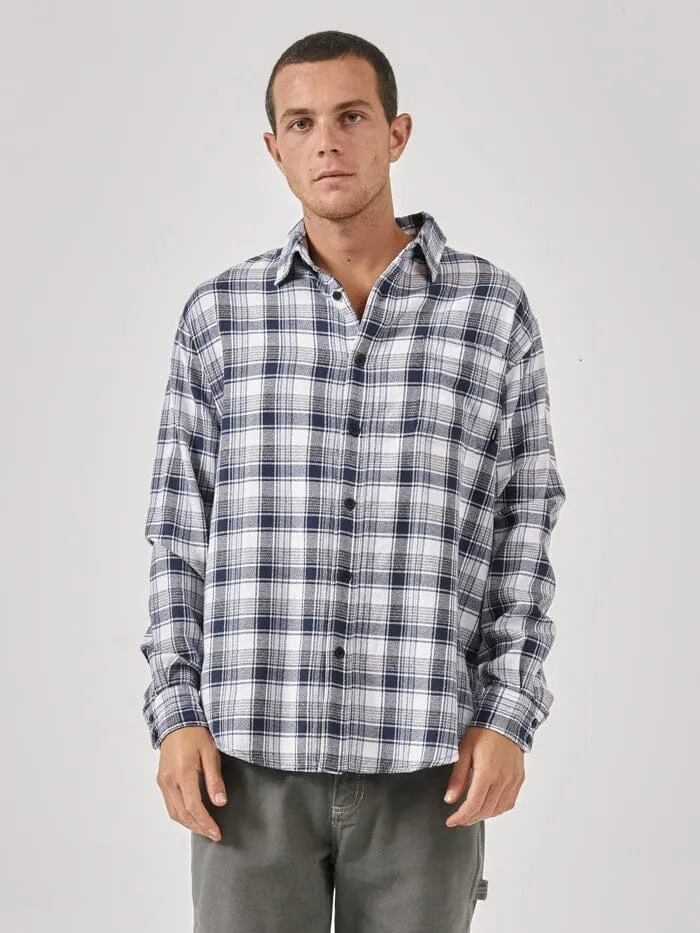Mens Energy Special Long Sleeve Shirt Navy Thrills Shirts