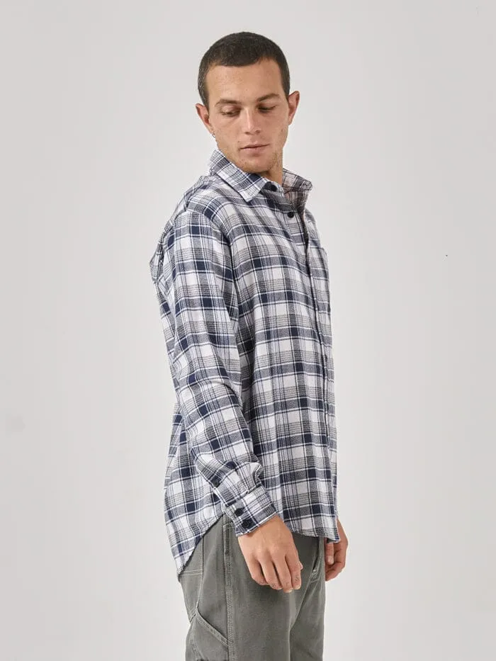 Mens Energy Special Long Sleeve Shirt Navy Thrills Shirts