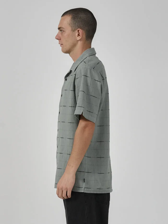 Mens Enlightenment Bowling Shirt Sea Glass Thrills Shirts