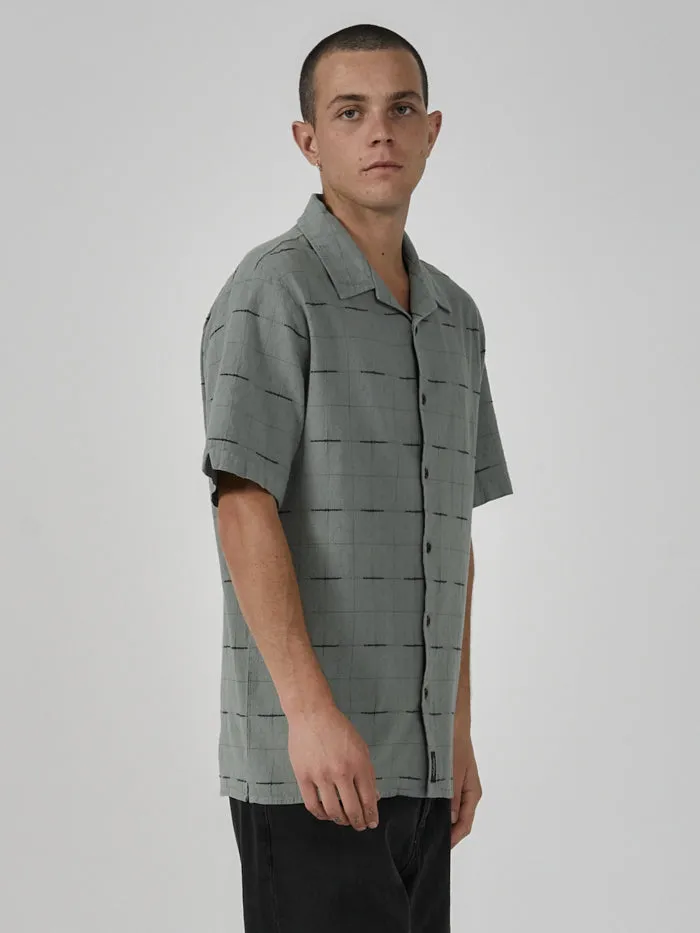 Mens Enlightenment Bowling Shirt Sea Glass Thrills Shirts