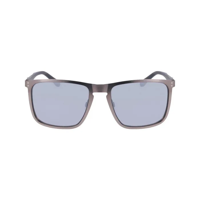 Mens Flat Metal Square Sunglasses Graphite Spyder Eyewear