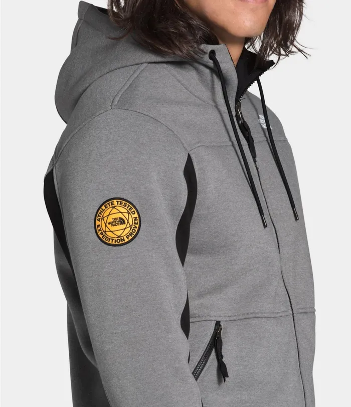Mens Graphic Collection Full Zip Tnf Medium Grey Heathertnf Black The North Face Active Tops