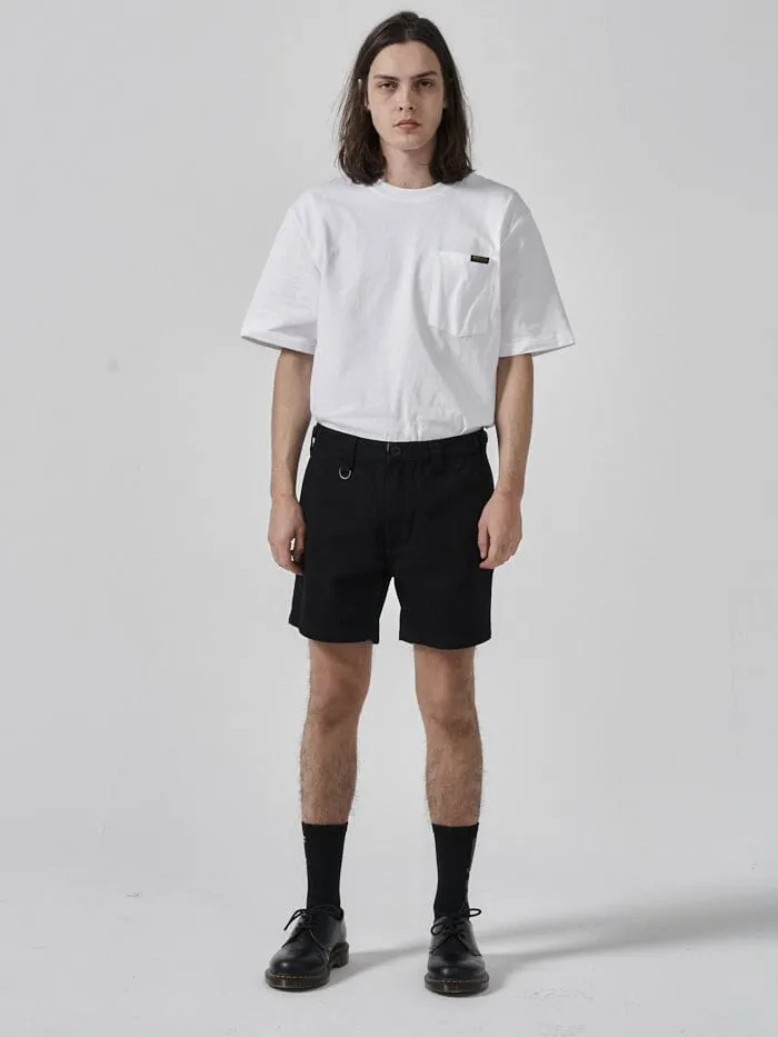 Mens Hard Yakka X Mandude Work Short Black Thrills Denim Shorts